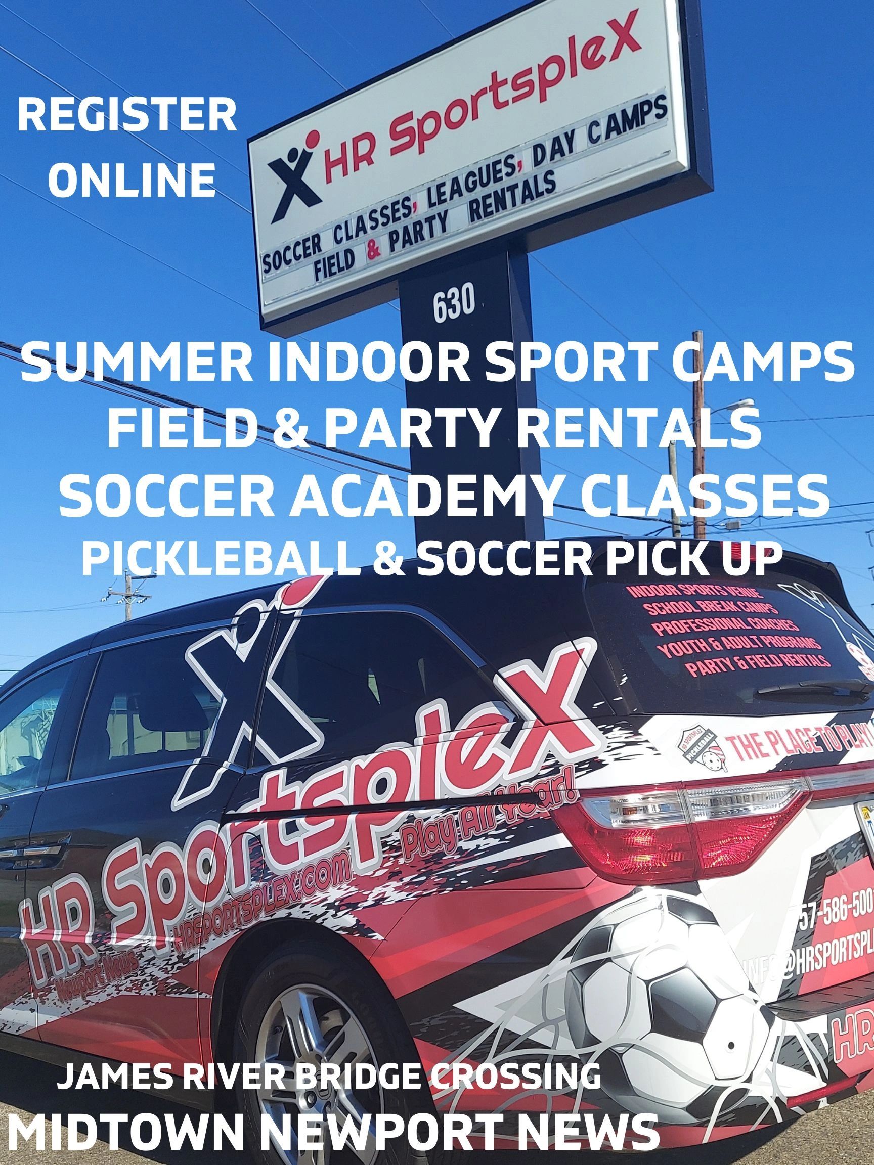 HR SportspleX in Newport News, Virginia